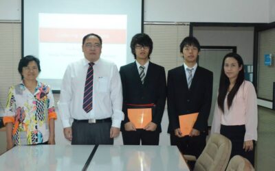 Certificate Conferring: Sendai College, NIT, Japan