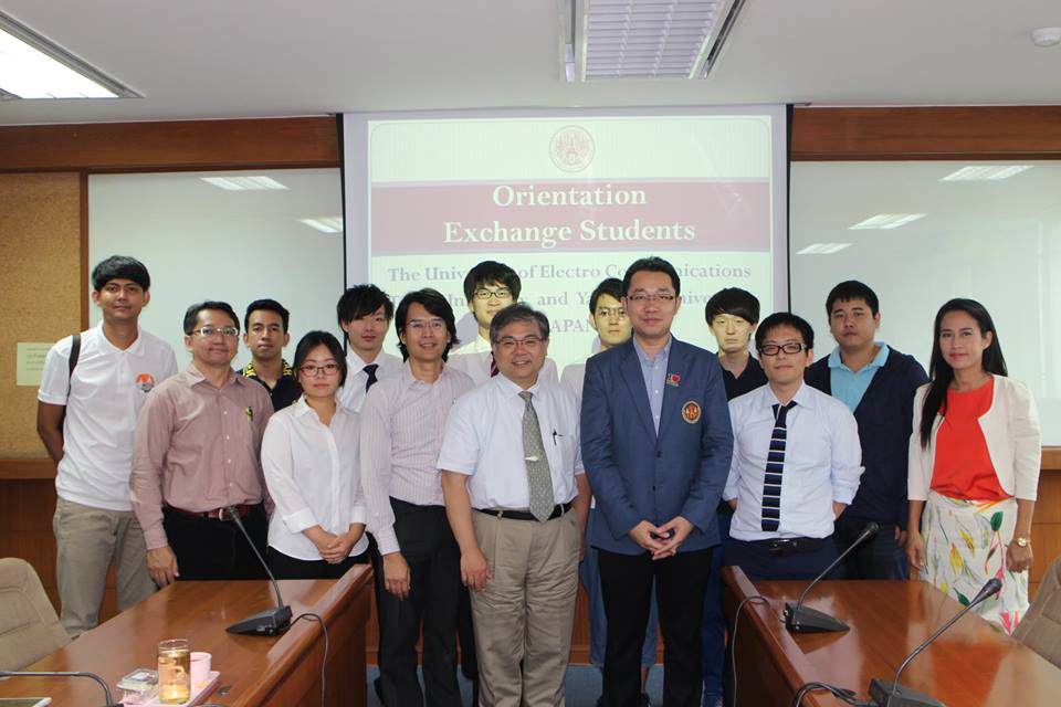 ต้อนรับอาจารย์และนักศึกษา UEC,Tokai University,Yamagata University