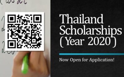 Thailand Scholarship (Year 2020) for international students