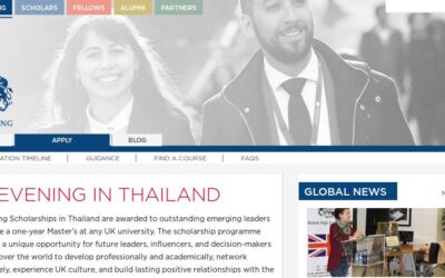 Scolarship: Chevening Scholarship, UK