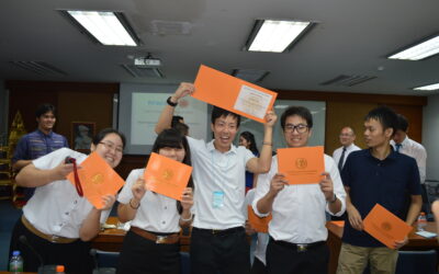 Certificate conferring: Fukuoka Institute of Technology, Japan