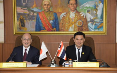 Signing Ceremony of the Memorandum of Agreement between KMITL and NIT, Kurume College (KOSEN), Japan