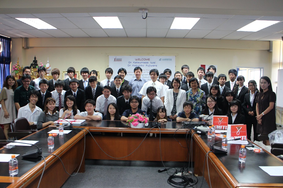 Guest Visiting: Delegation from Sendai College, NIT, Japan