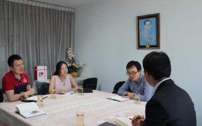 Delegation from CAS, China