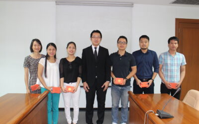 Welcomed delegation from Hung Vuong University, Vietnam