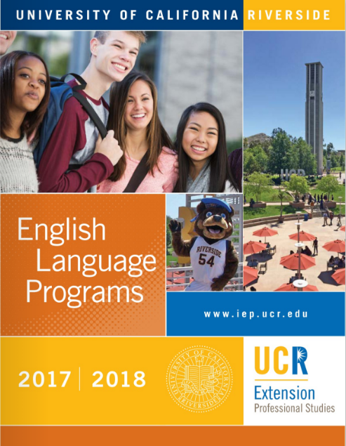 “English Language Program 2017 | 2018” at University of California, Riverside USA