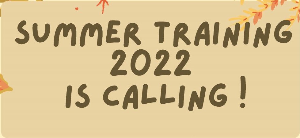 Summer Training (June-July 2022)