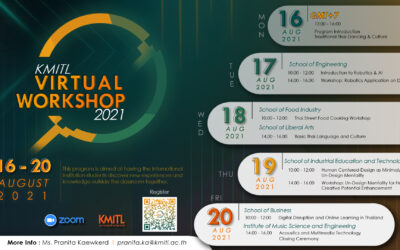 KMITL Virtual Workshop 2021