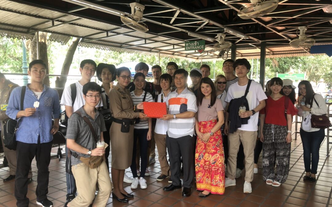 Exchange Students in Ayuttaya,2018