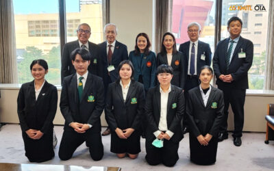 KMITL executives met with Dr. Katayama Kenichi, Deputy Mayor of the City of Kitakyushu