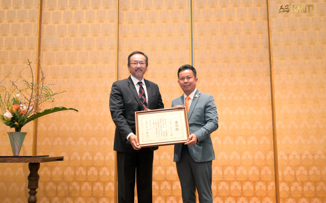 KMITL President Recognized for Contributions to Thai KOSEN Project