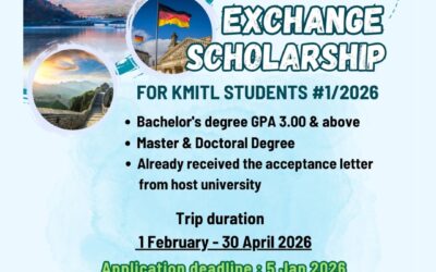Exchange Scholarship programs for KMITL Students #1/2026