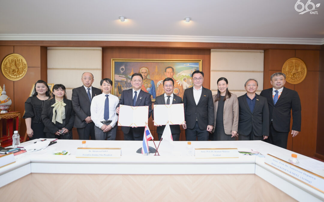 KMITL and TUT Sign Academic Cooperation MoU